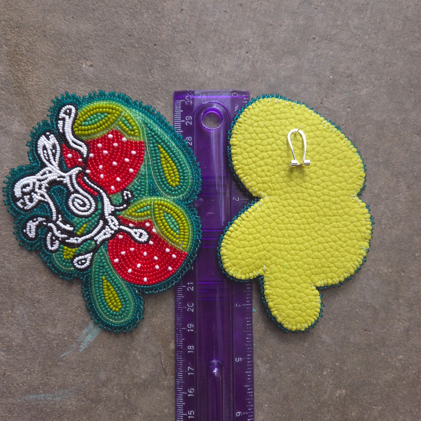 XL Anomalous Heartberry Earrings