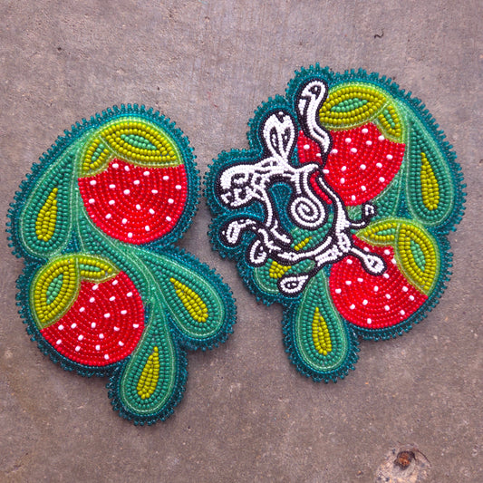 XL Anomalous Heartberry Earrings