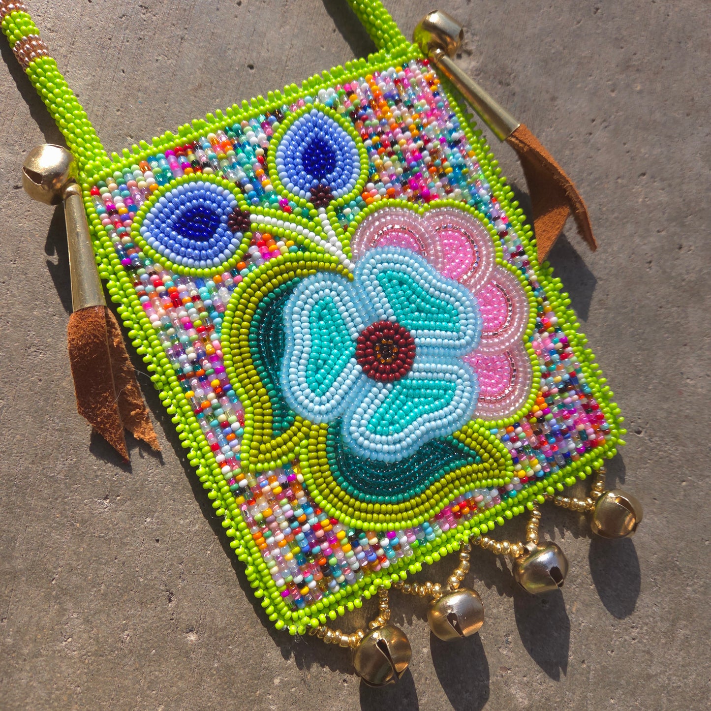 Bead Soup Necklace and Earrings