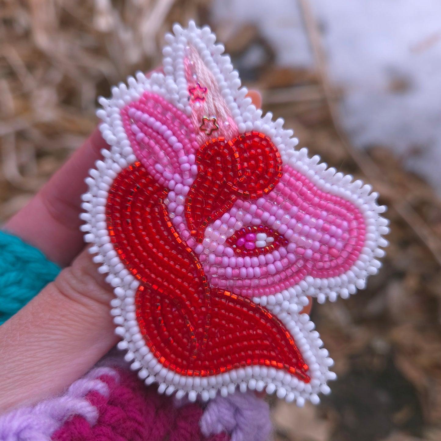 Pink Unicorn Post Earrings