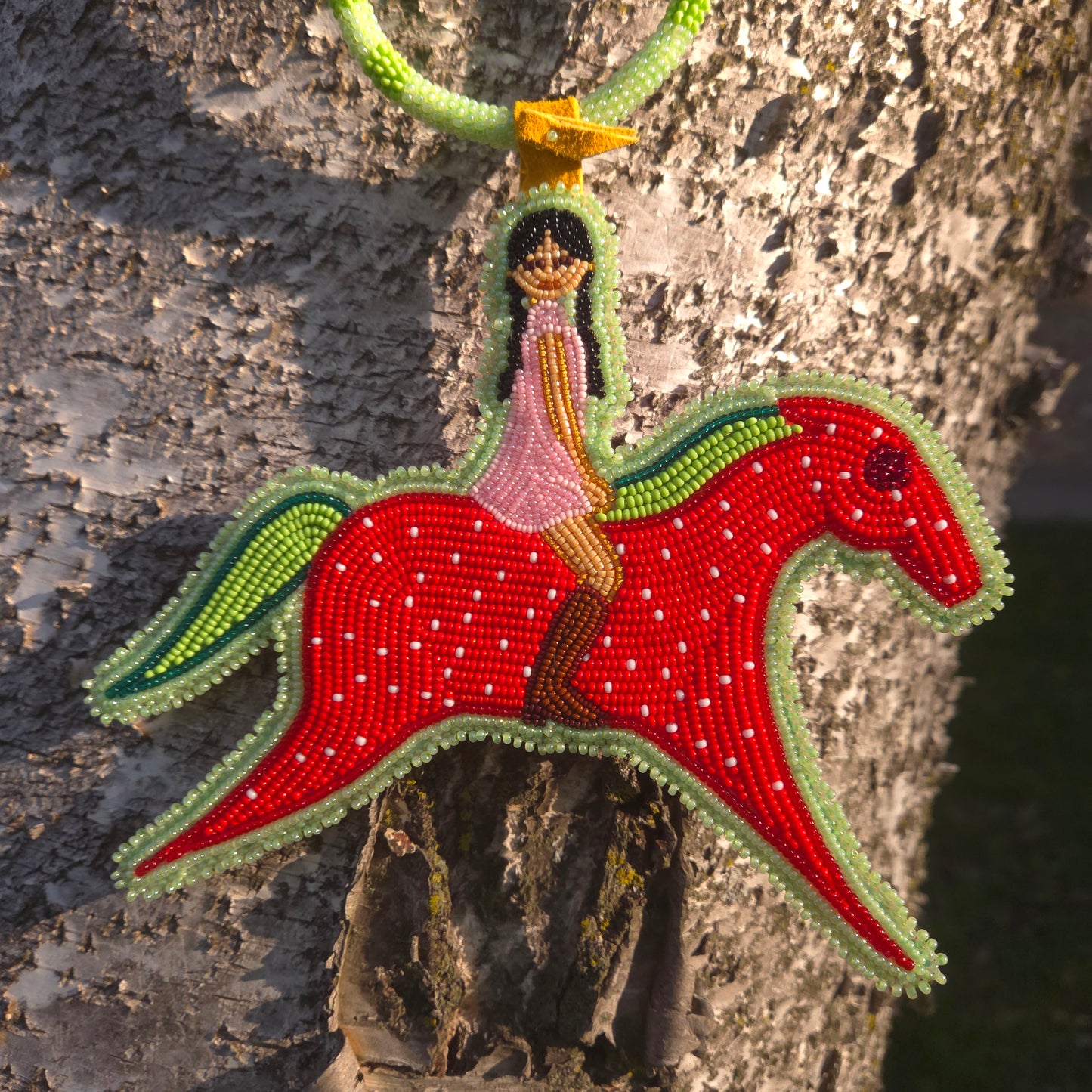 She's a Heartberry Horse Girl Necklace