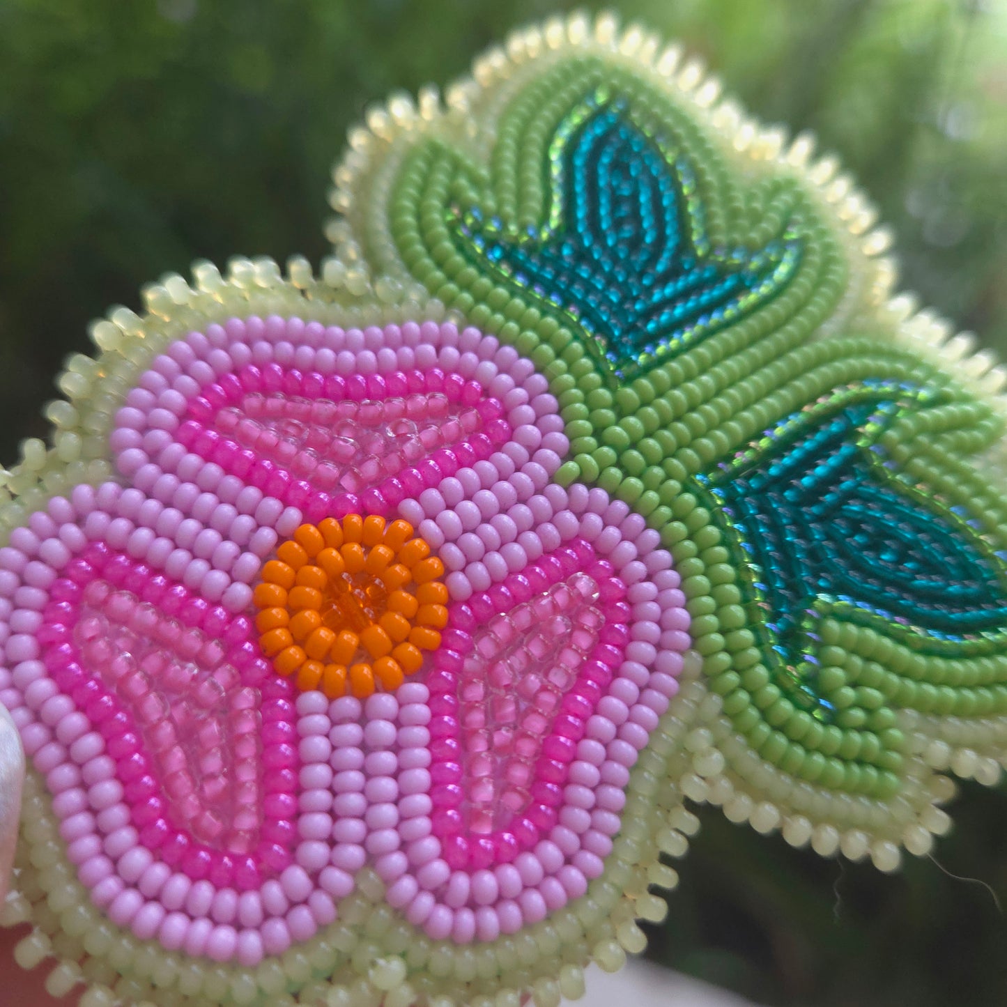 Old Style Hollyhocks Post Earrings