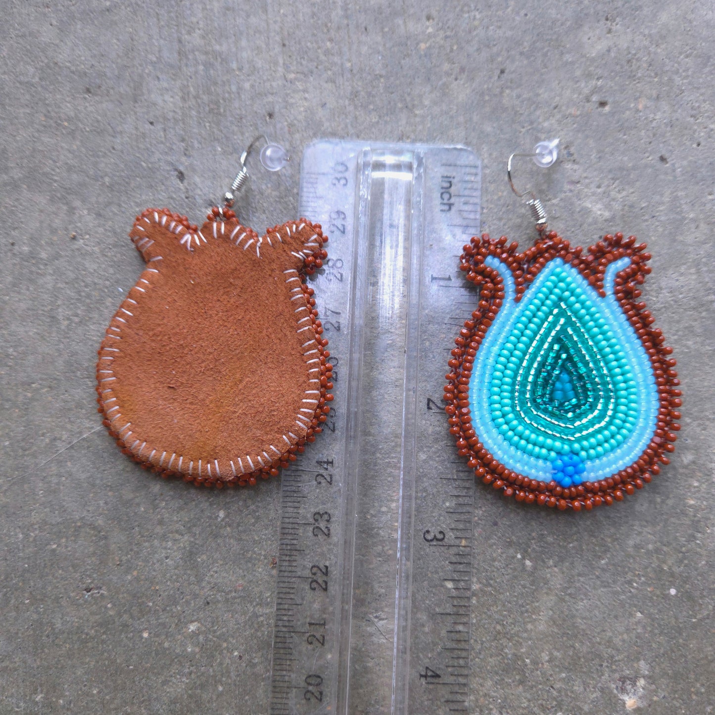 Mismatched Floral Bud Hook Earrings