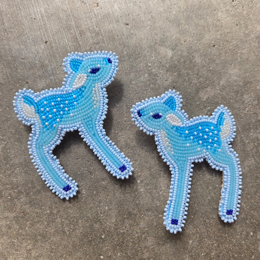Blue Fawn Post Earrings