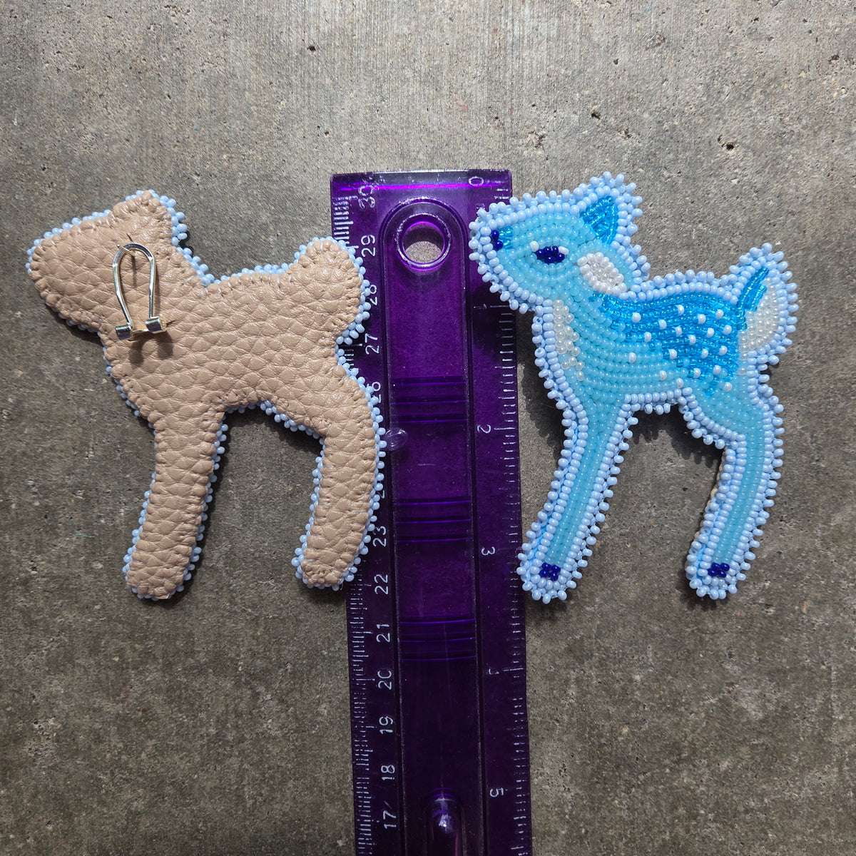 Blue Fawn Post Earrings